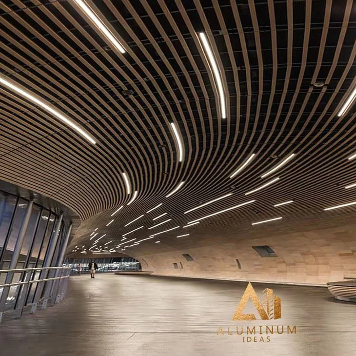 Rectangular Aluminum Pipe Ceiling