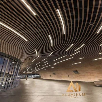 Rectangular Aluminum Pipe Ceiling